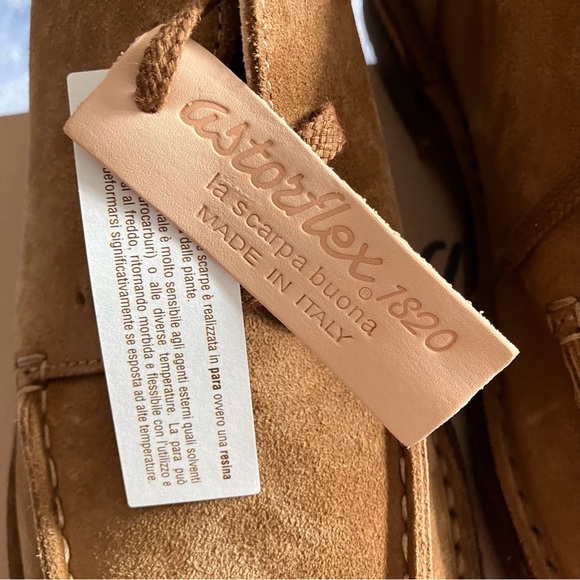 Astorflex Deukeflex Mocassino Suede Chukka Boot in Whisky Size UK10 EU44 - Picture 15 of 16